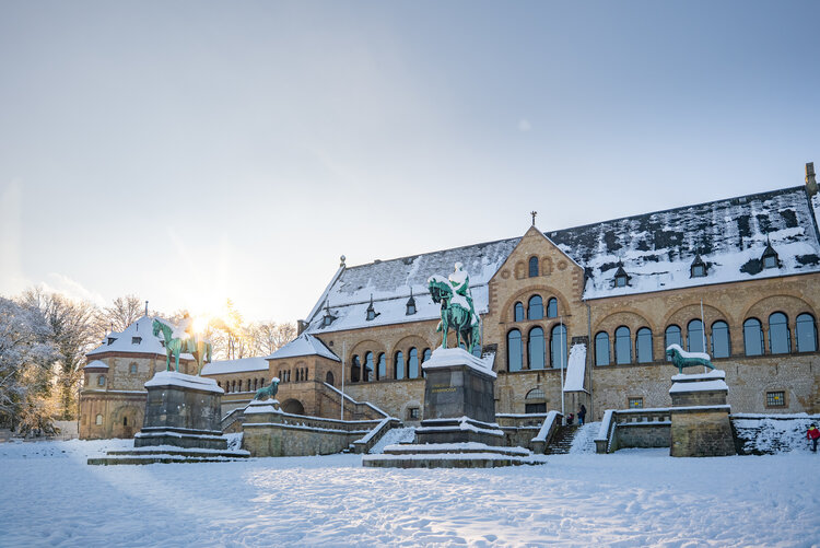 Kaiserpfalz Goslar im Winter